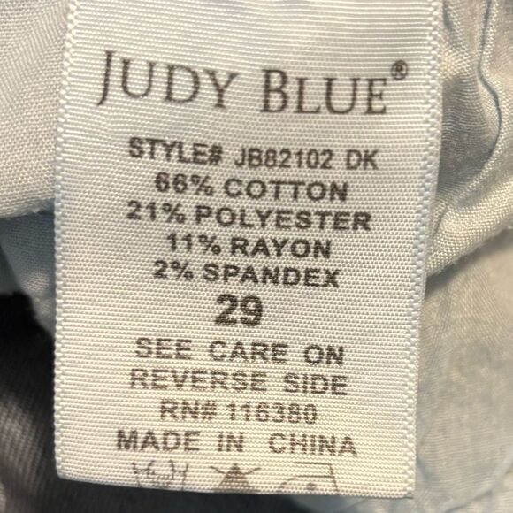 Judy Blue Relaxed Fit Jeans Size 29 Style # JB82102 - Picture 9 of 10